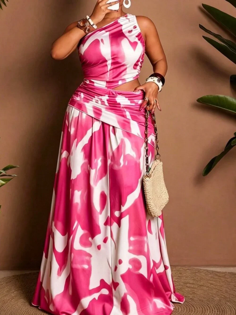 N/A pink boho